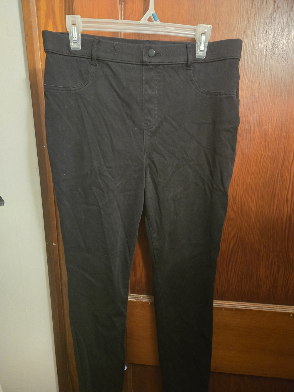 Time and Tru Black Skinny Ponte Pants